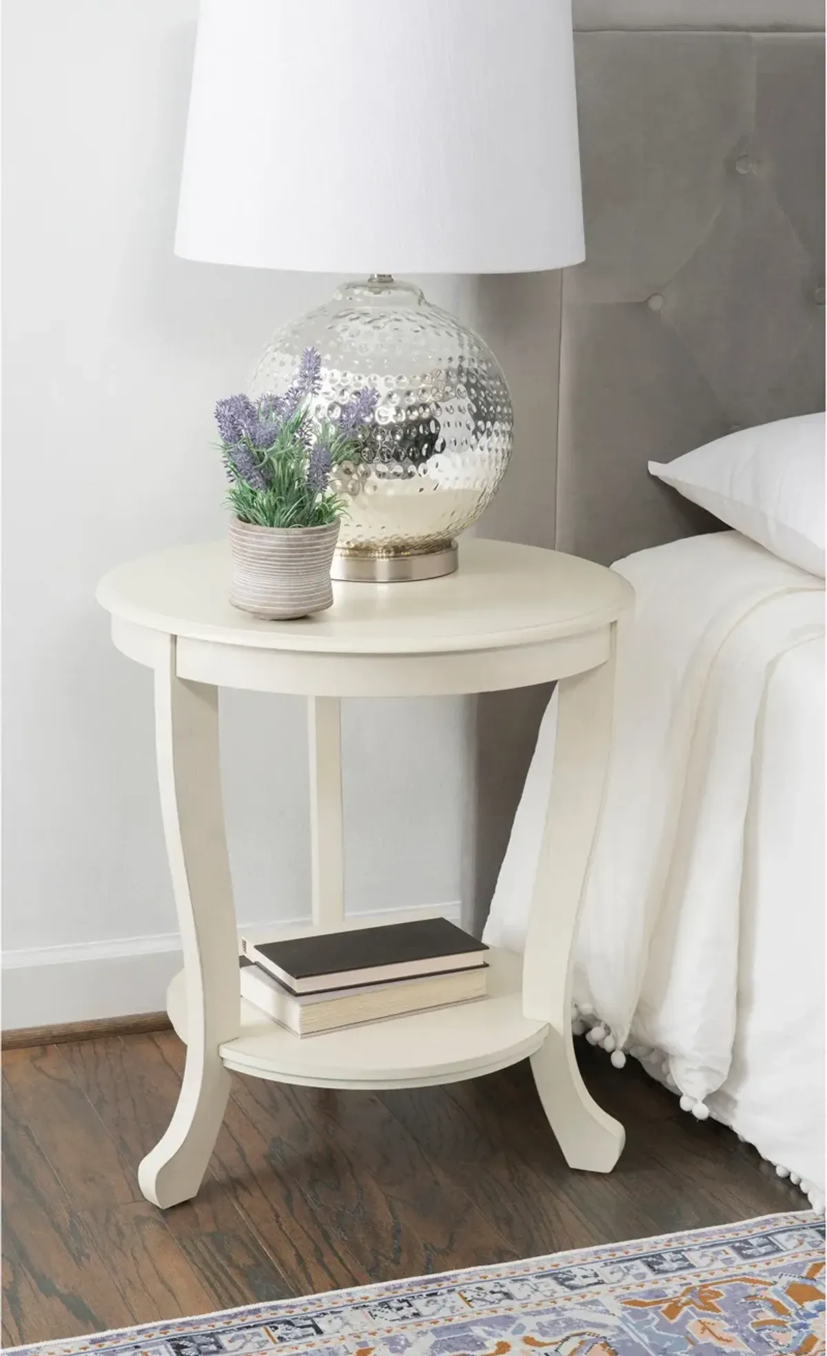 Albert Side Table - White