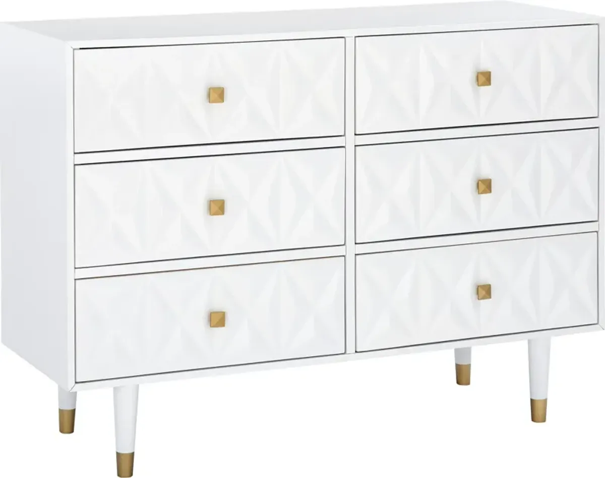 Brynlynn Dresser - White