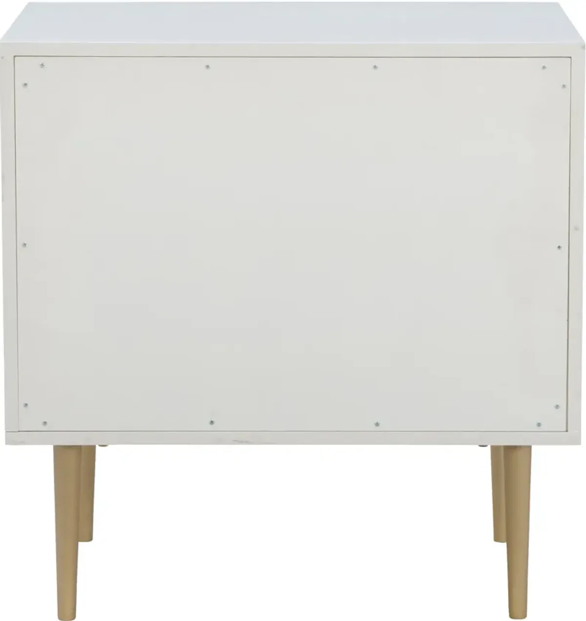 Sumo 2 Drawer Nightstand - White