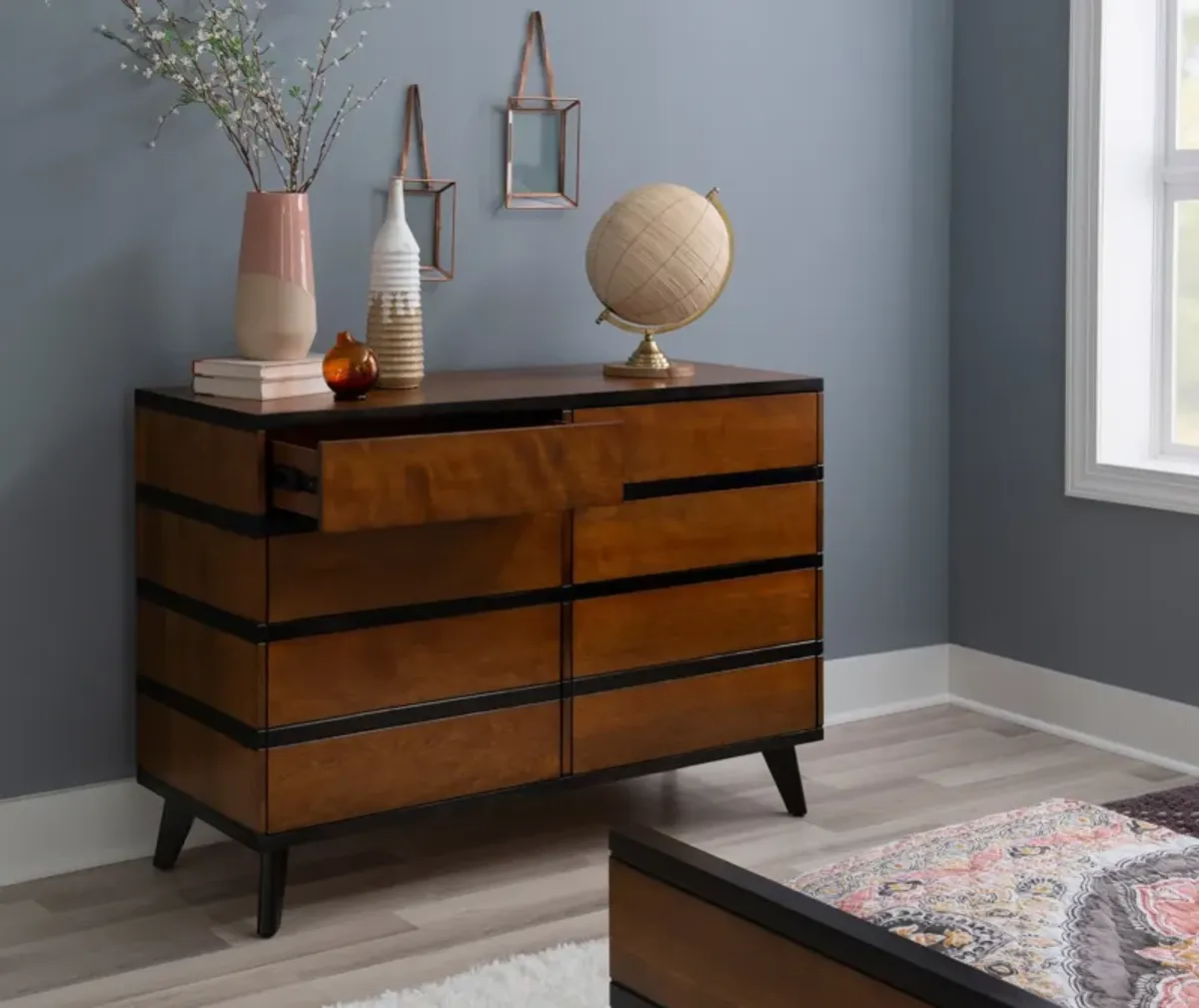 Vino Dresser - Brown