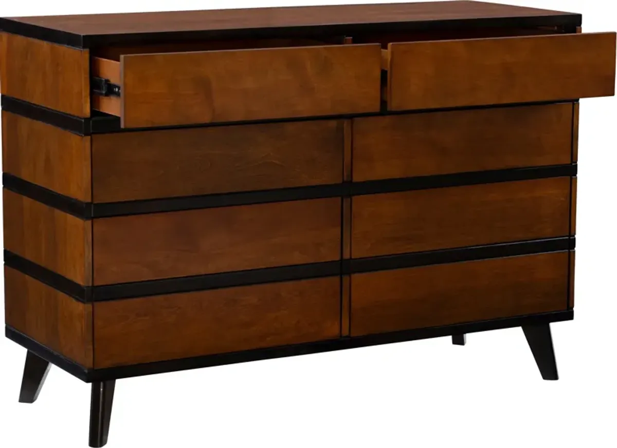 Vino Dresser - Brown