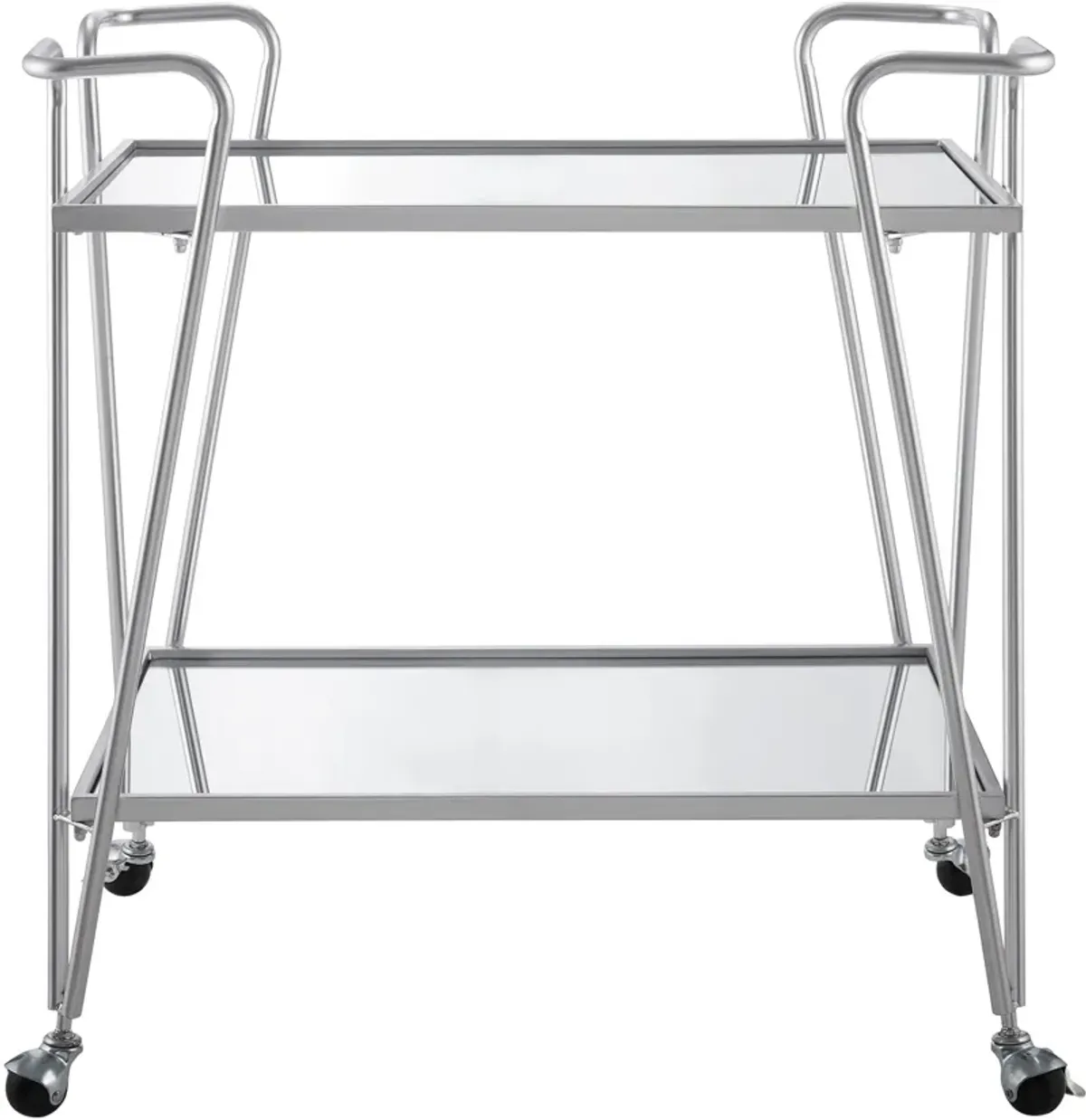 Naomi Bar Cart - Silver