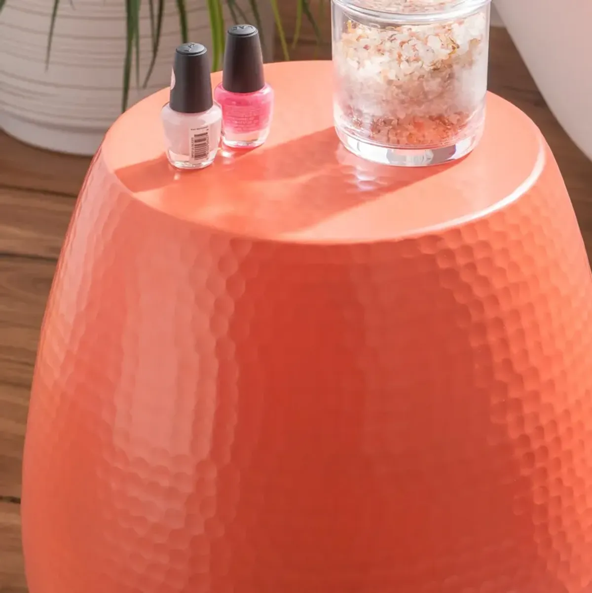 Toni Side Table - Coral