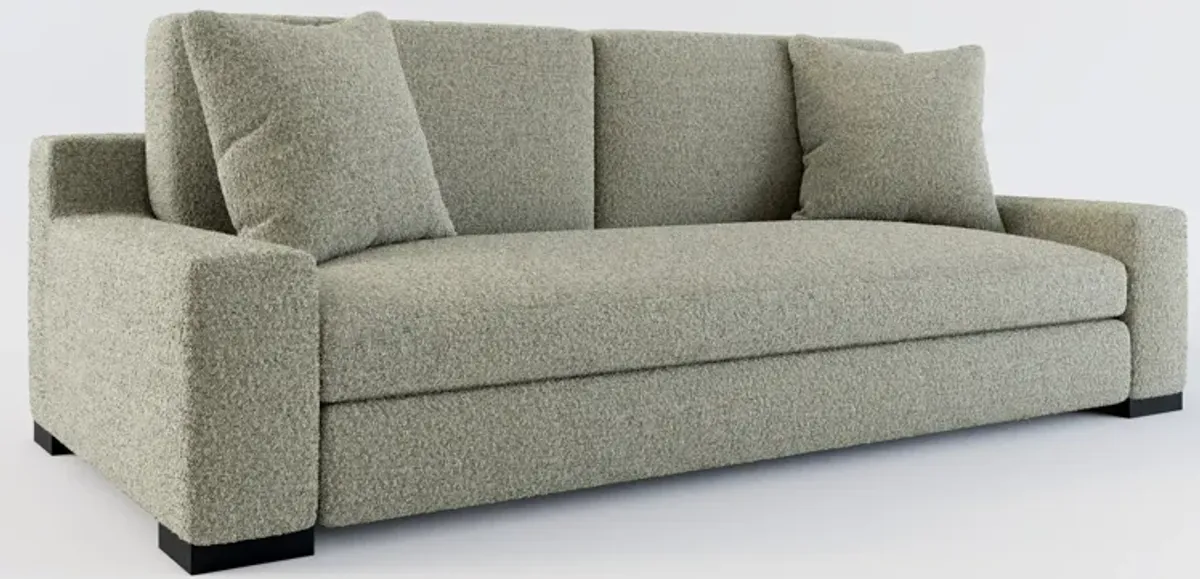 Ethan Foam Comfort Sofa - Bloke Smoke