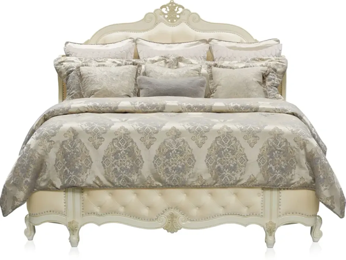 Bennett 9-Piece Queen Comforter Set by Michael Amini