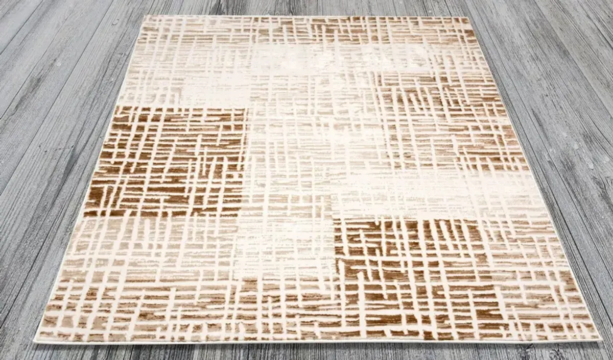 Addie 7' x 10' Rug - Beige/White