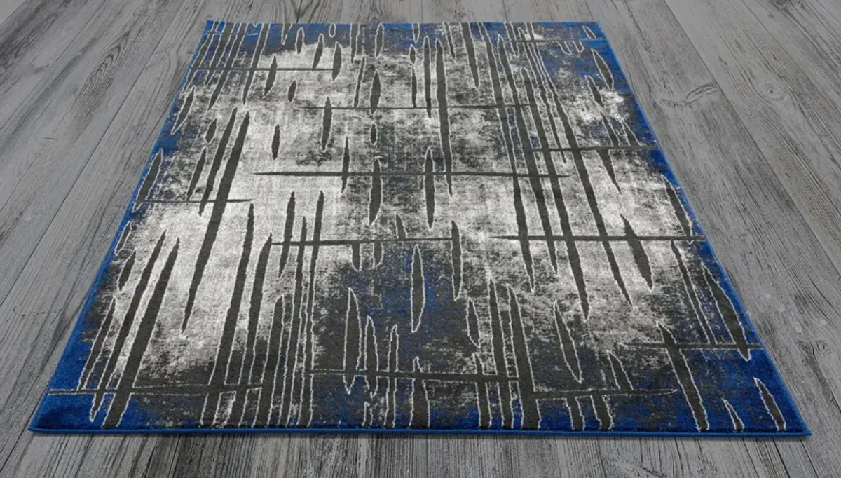 Forsythia 7X10 Rug - Black