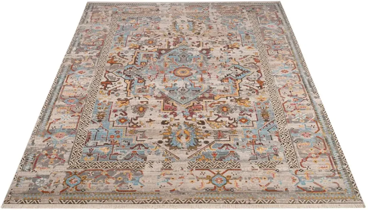 Midsummer 8' x 11' Area Rug - Blue Multi