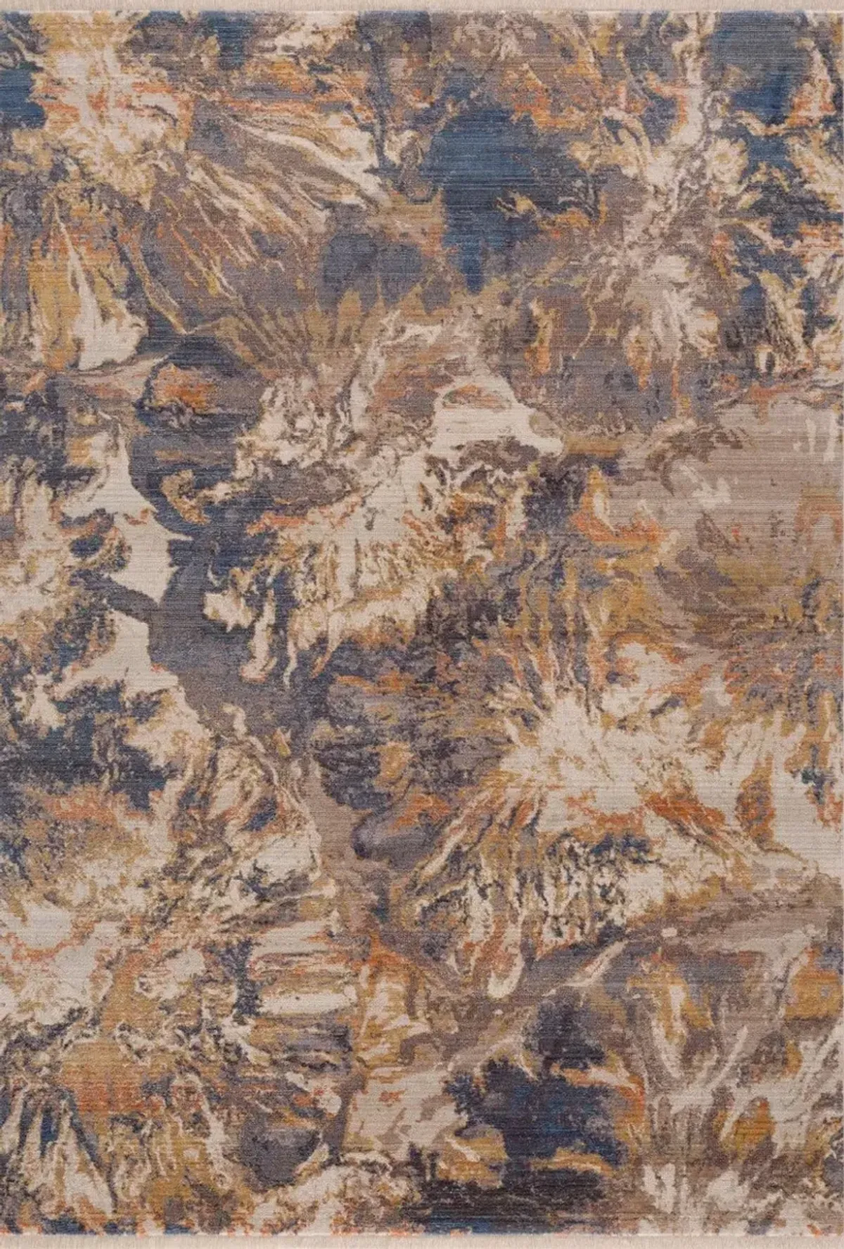 Midsummer 8' x 11' Area Rug - Blue/Ivory