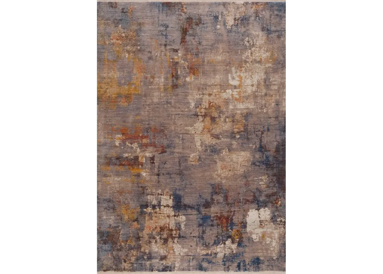 Midsummer 5' x 8' Area Rug - Blue/Gold