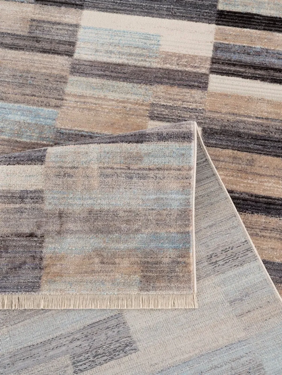 Midsummer 5' x 8' Area Rug - Brown/Sand