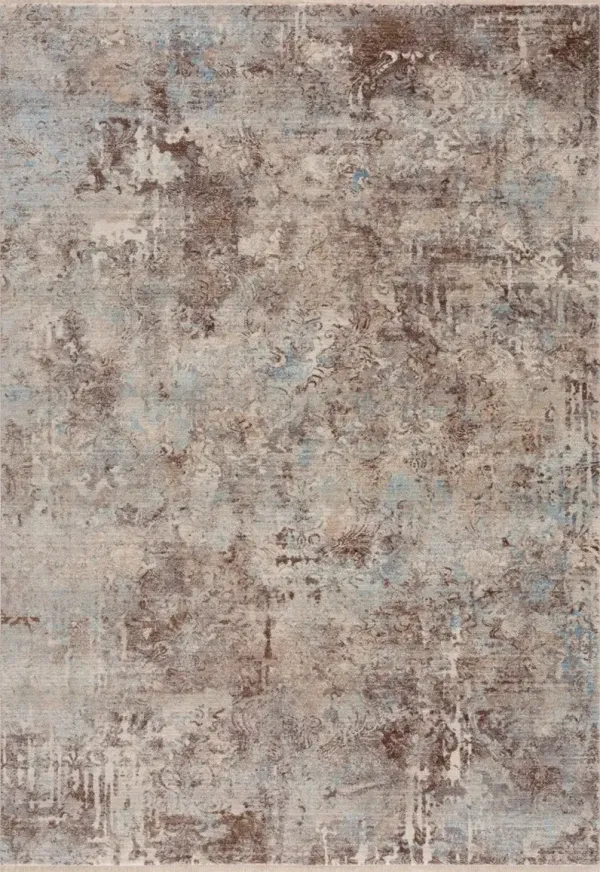 Midsummer 5' x 8' Area Rug - Brown/Multi