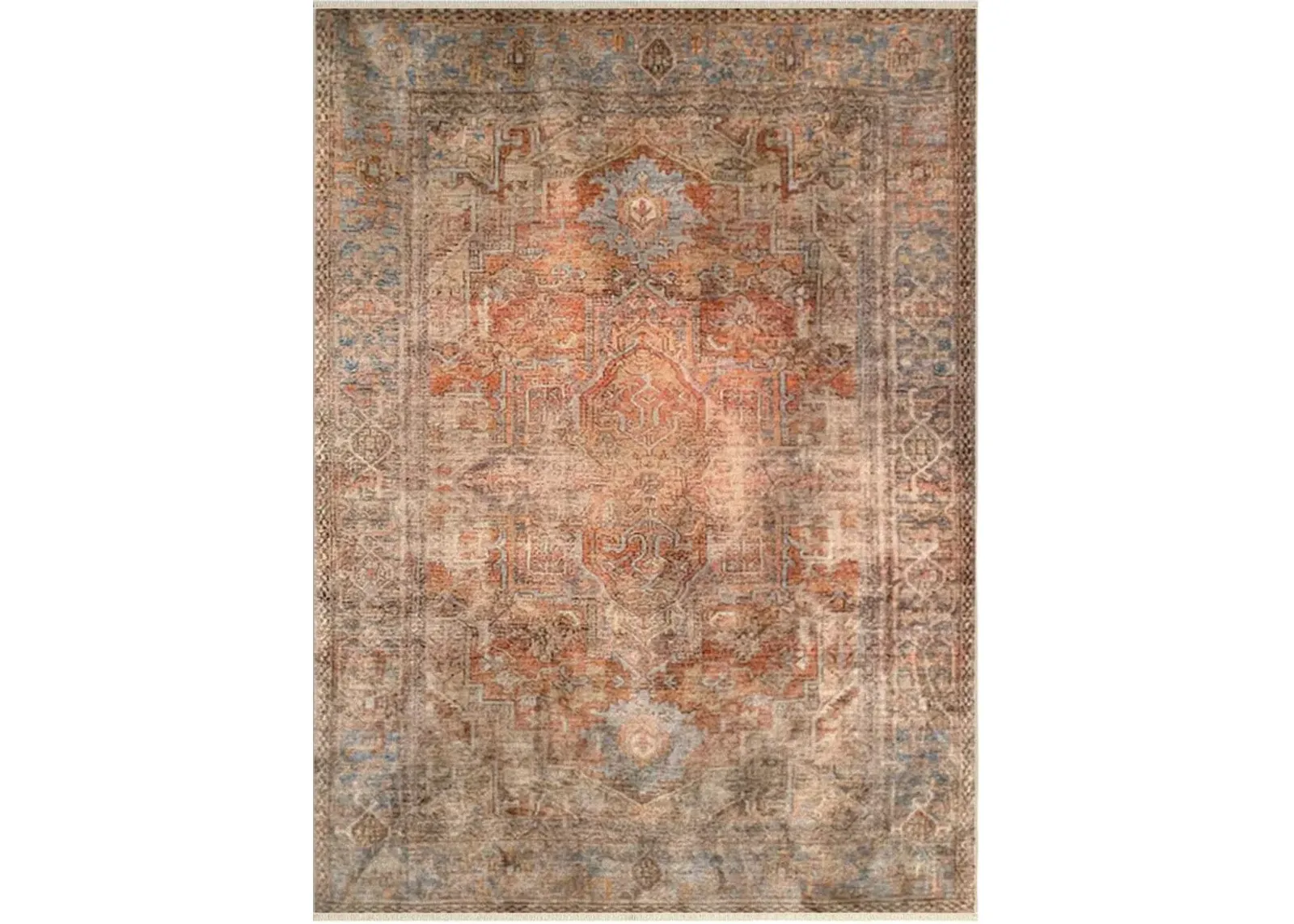 Midsummer 9' x 12' Area Rug - Orange