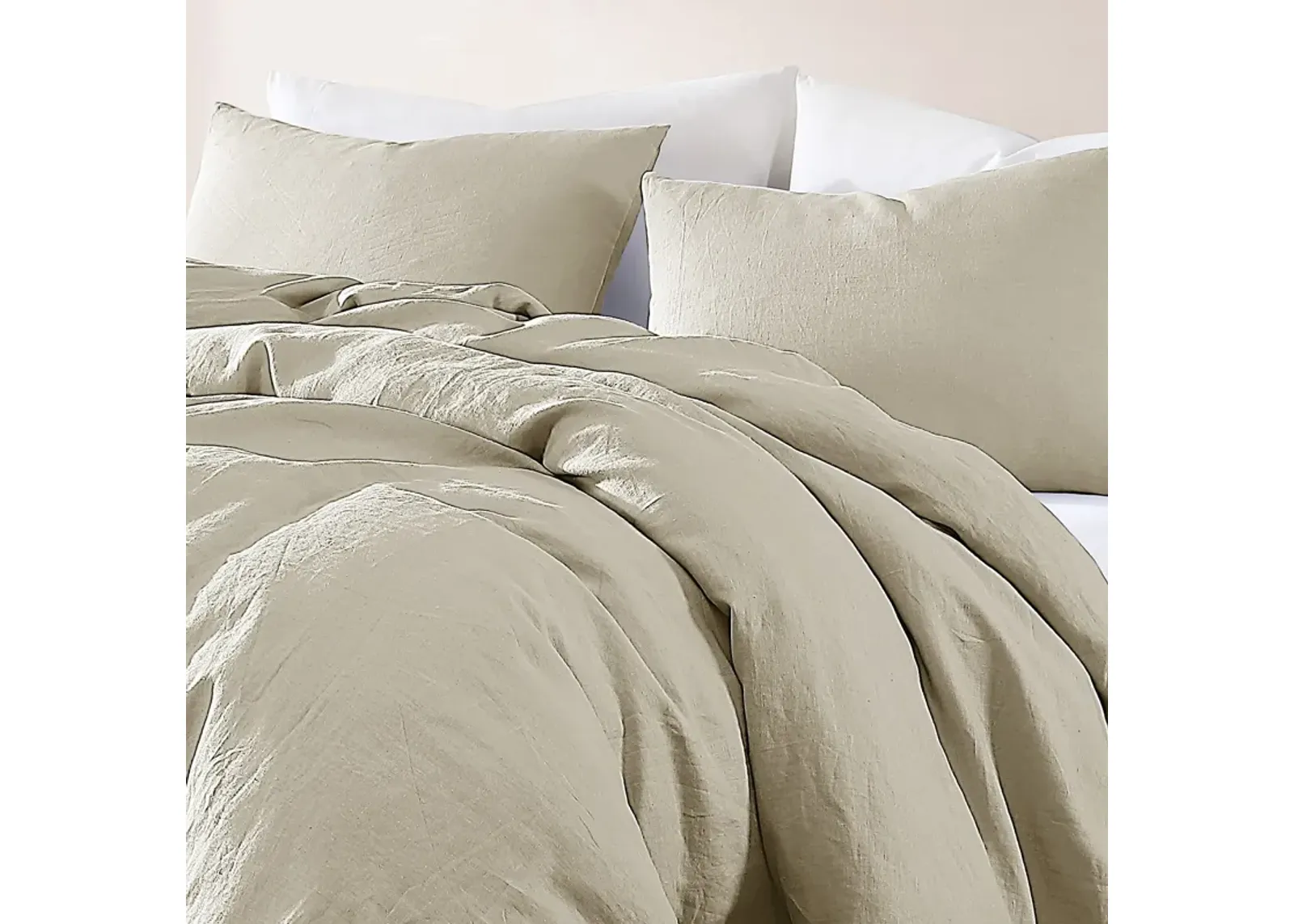 Dublin 2-Piece Twin Comforter Set - Beige