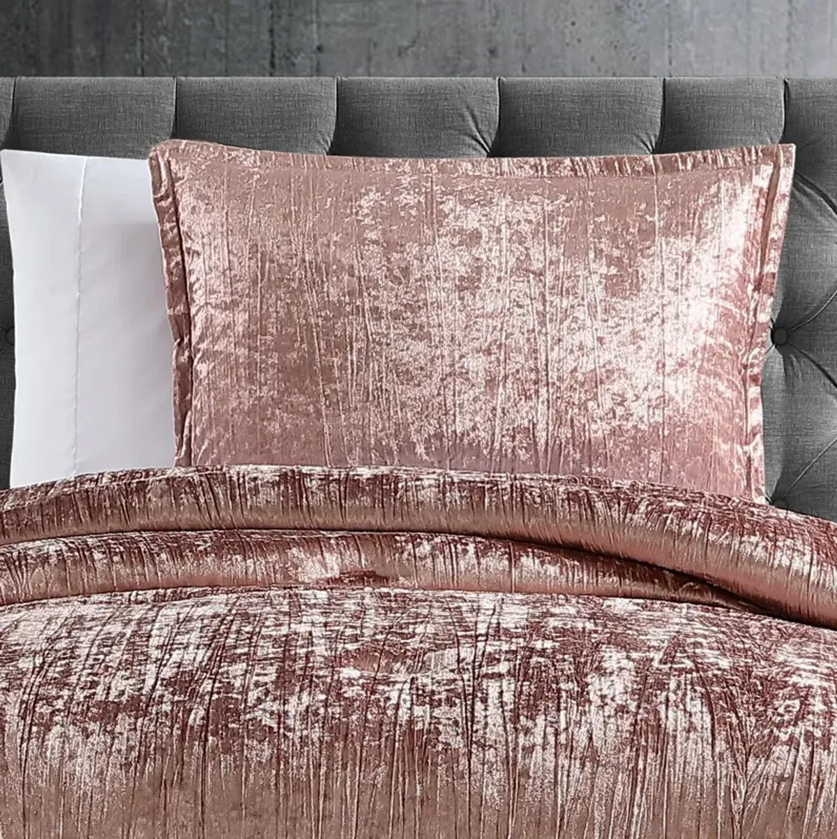 Galway 2-Piece Twin Comforter Set - Blush