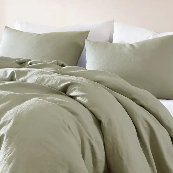 Dublin 3-Piece King Comforter Set - Sage