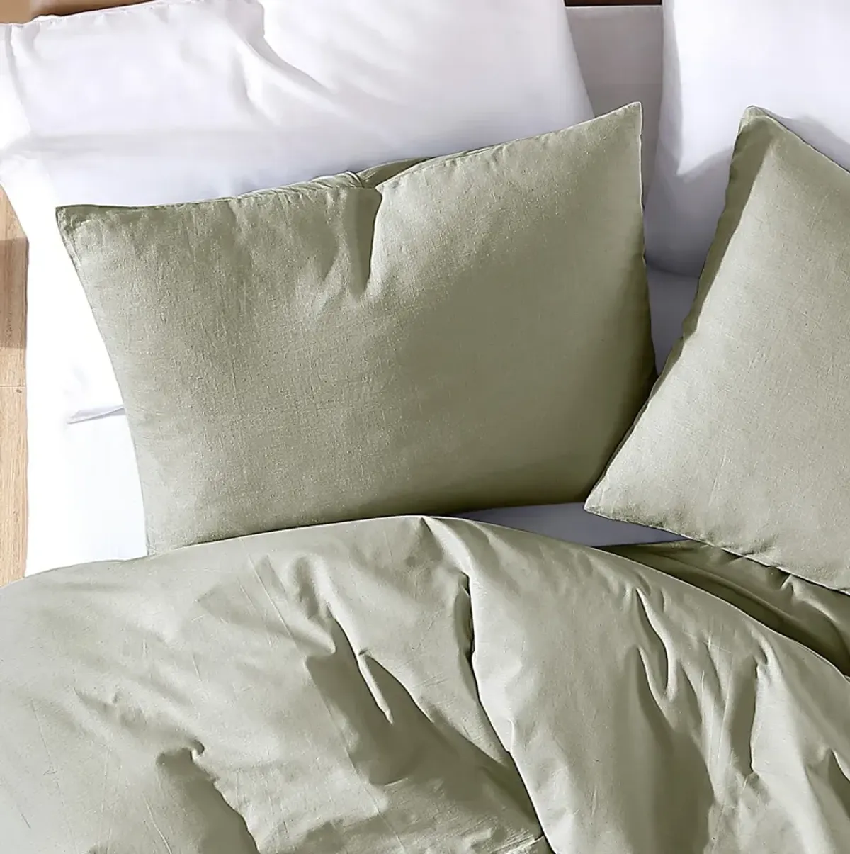 Dublin 3-Piece Queen Comforter Set - Sage