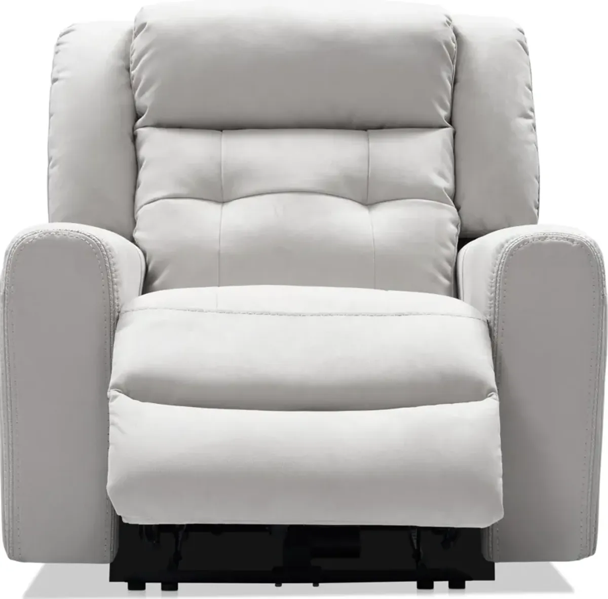 Damen Dual-Power Recliner - Light Gray