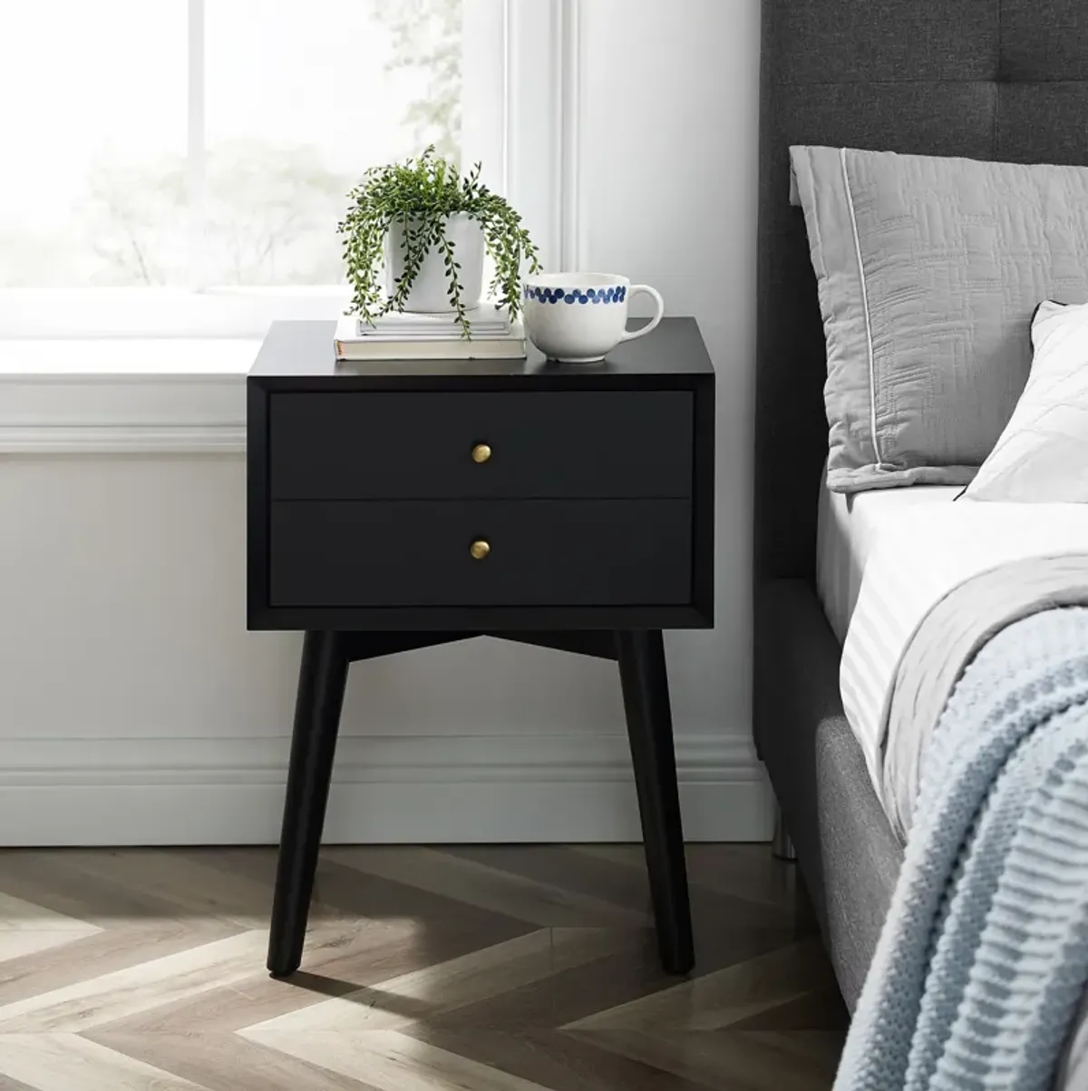 Bruce Nightstand - Black