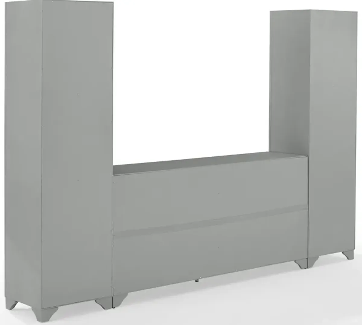 Pierre 3-Piece Entertainment Set - Gray