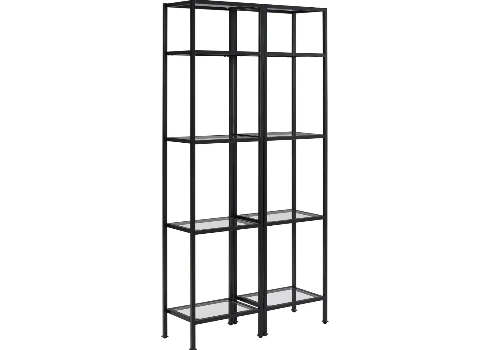 Shea 2-Piece Etagere Set - Black