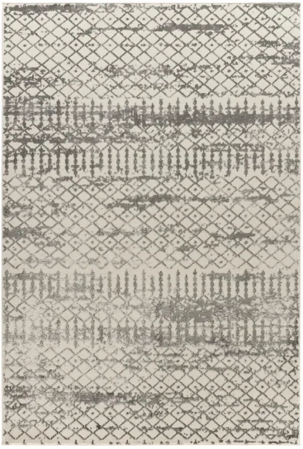 Aloe 8' x 11' Area Rug - Beige/Gray