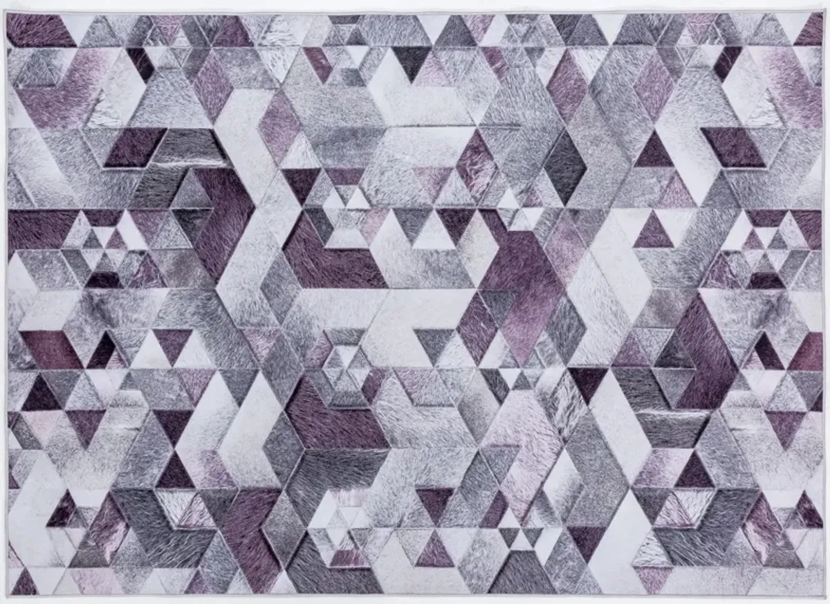 Layton 5' x 7' Area Rug - Purple