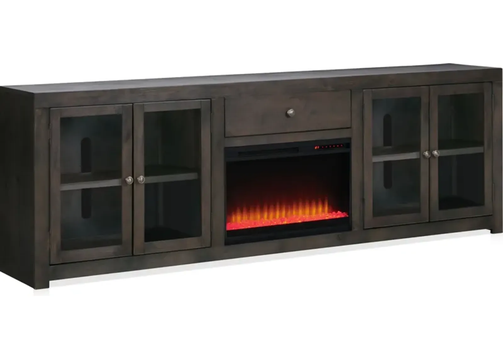 Butler 96" Contemporary Fireplace TV Stand - Brown