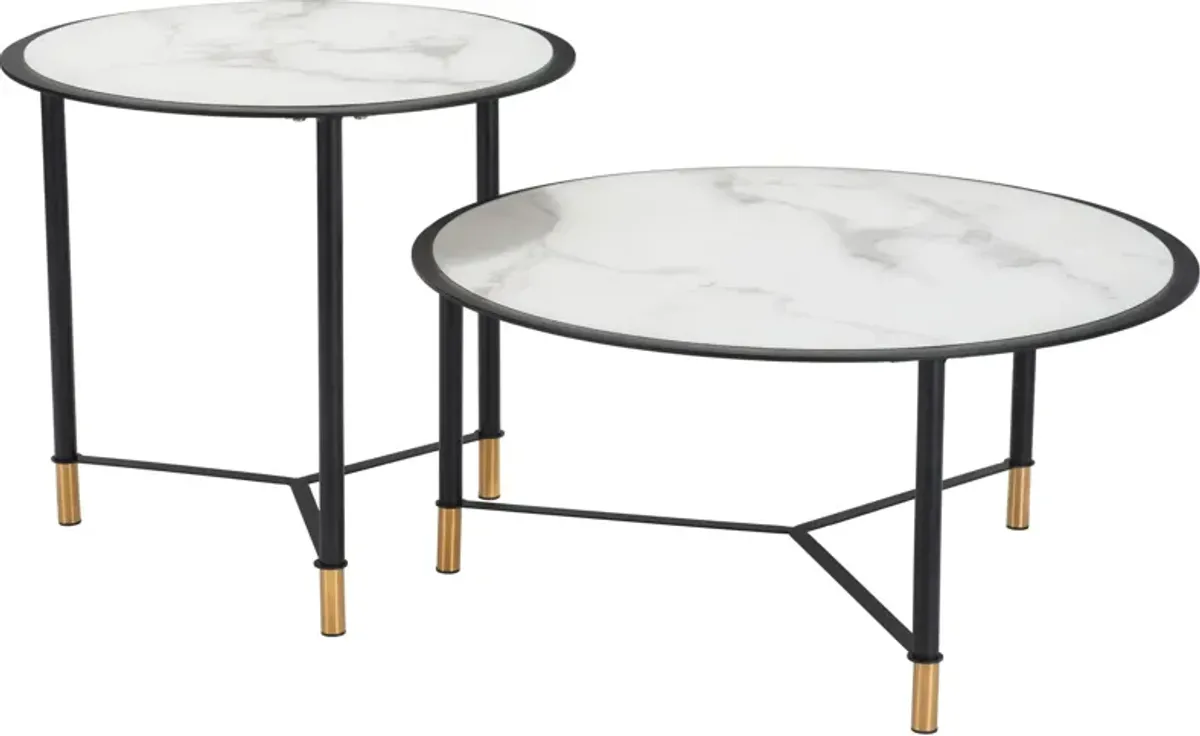 Trelly Set Of 2 Coffee Tables