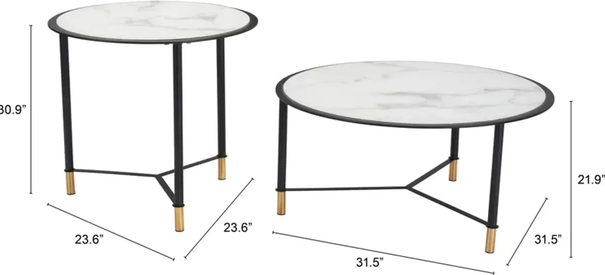 Trelly Set Of 2 Coffee Tables