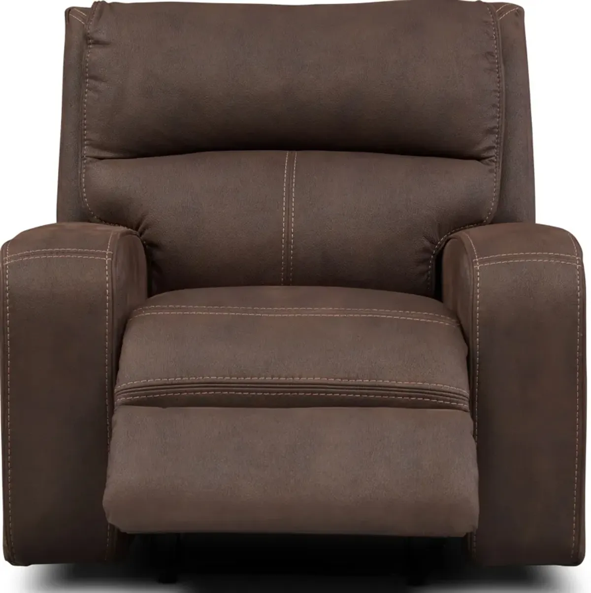 Burke Manual Recliner - Brown