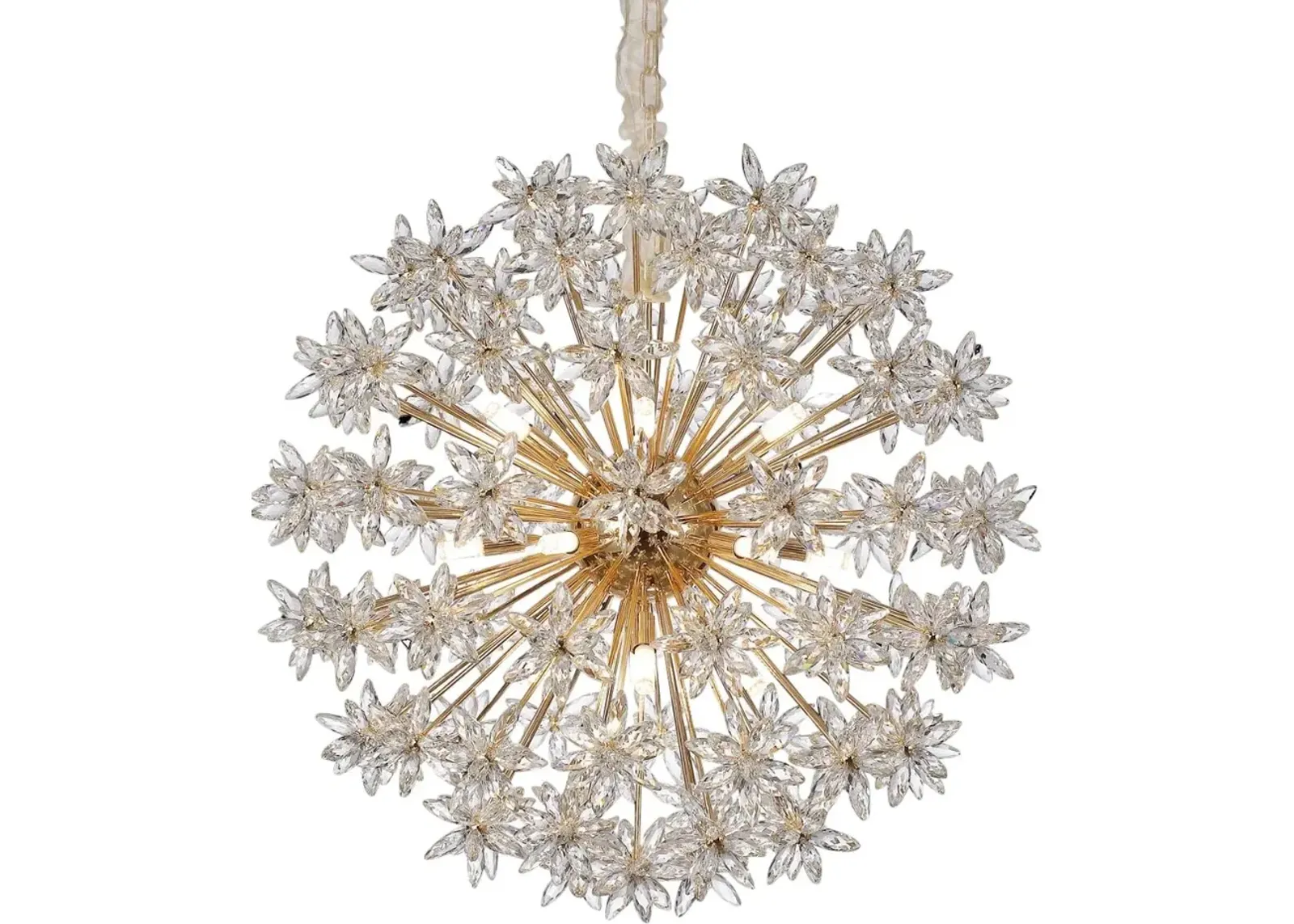 Bouquet 18-Light Round Chandelier by Michael Amini