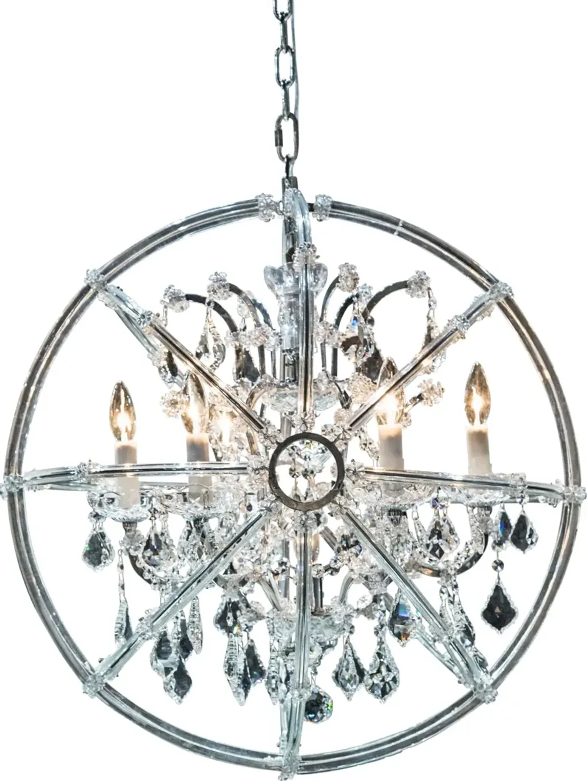 Pena 6-Light Chandelier by Michael Amini