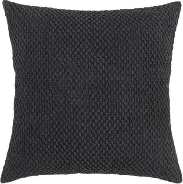 Romina 20" X 20" Pillow - Black