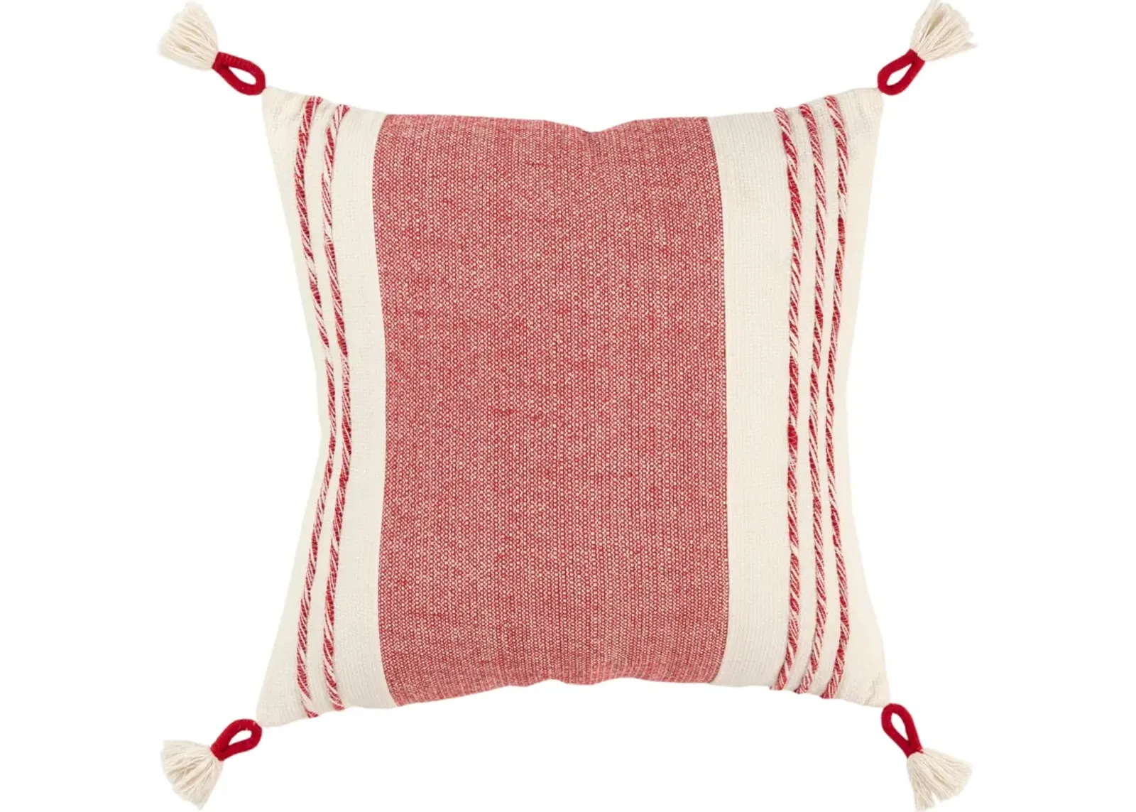 Amarah 20" X 20" Pillow - Red