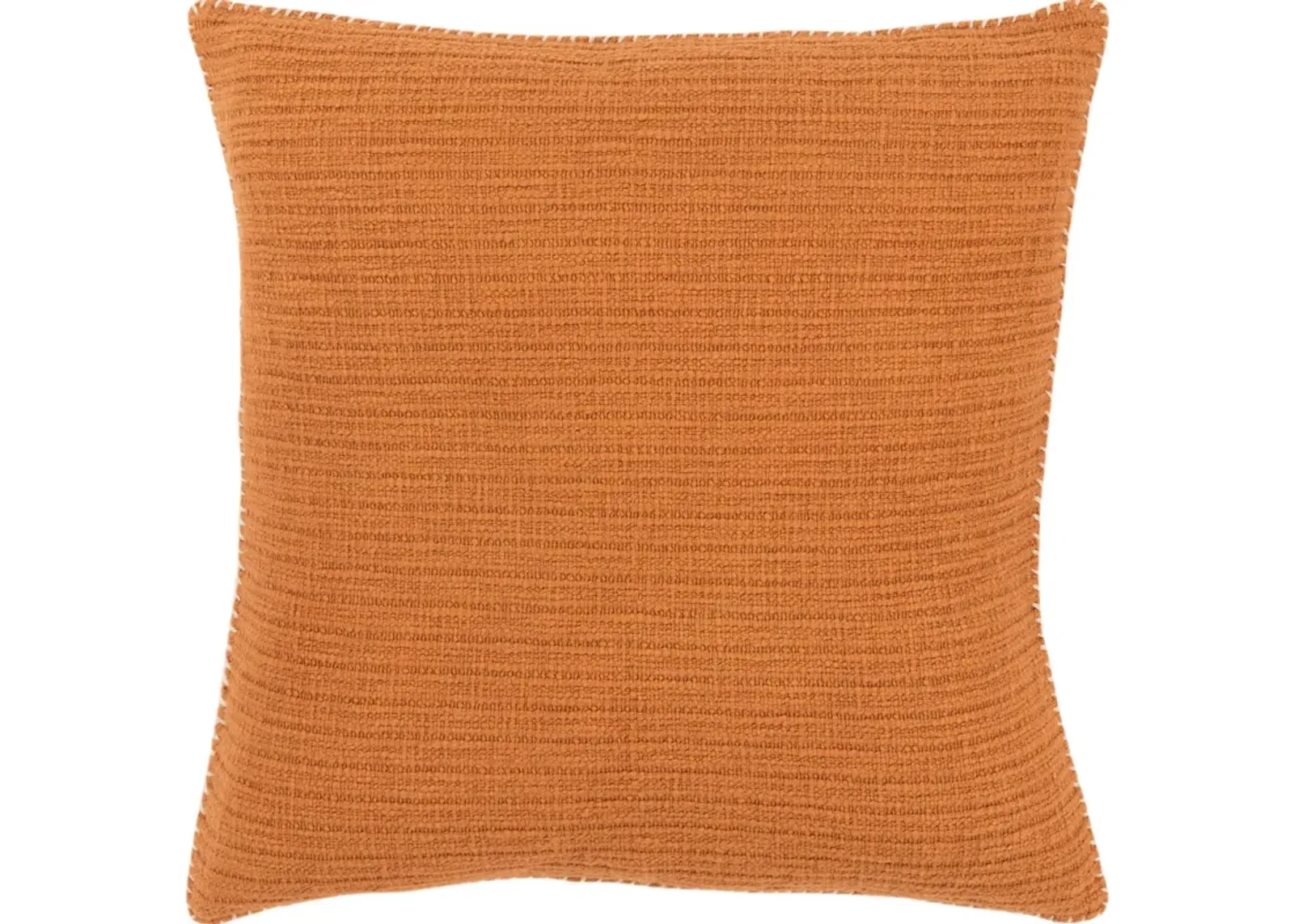 Robyn 22" X 22" Pillow - Tangerine