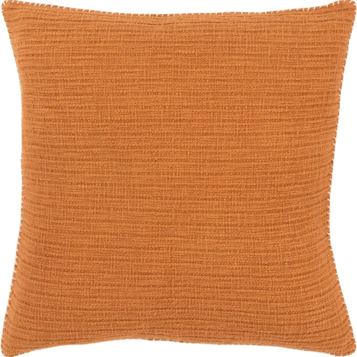 Robyn 22" X 22" Pillow - Tangerine