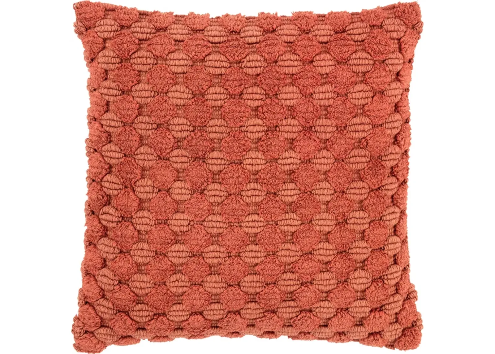 Rinna 20" X 20" Pillow - Terracotta