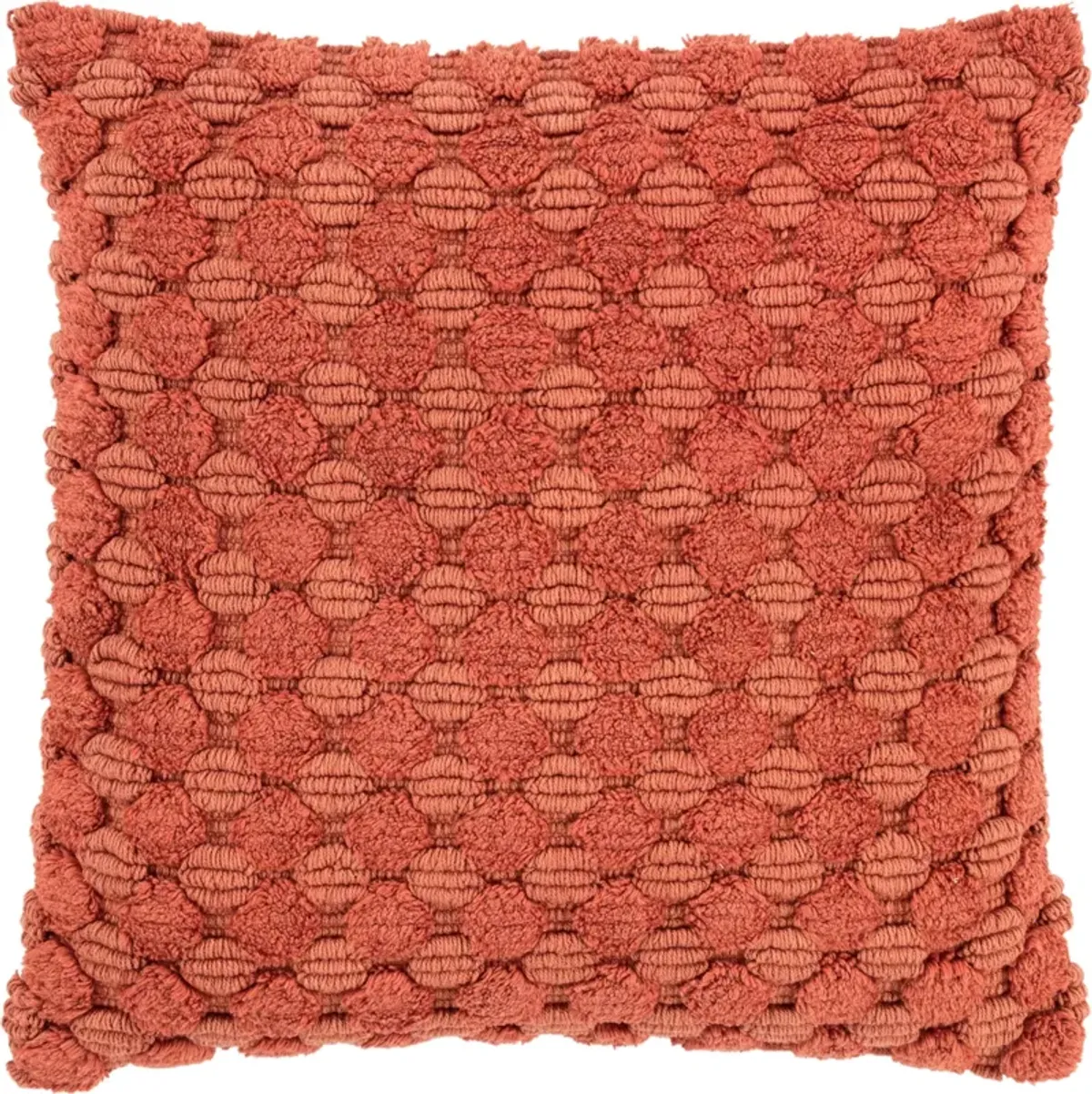 Rinna 20" X 20" Pillow - Terracotta