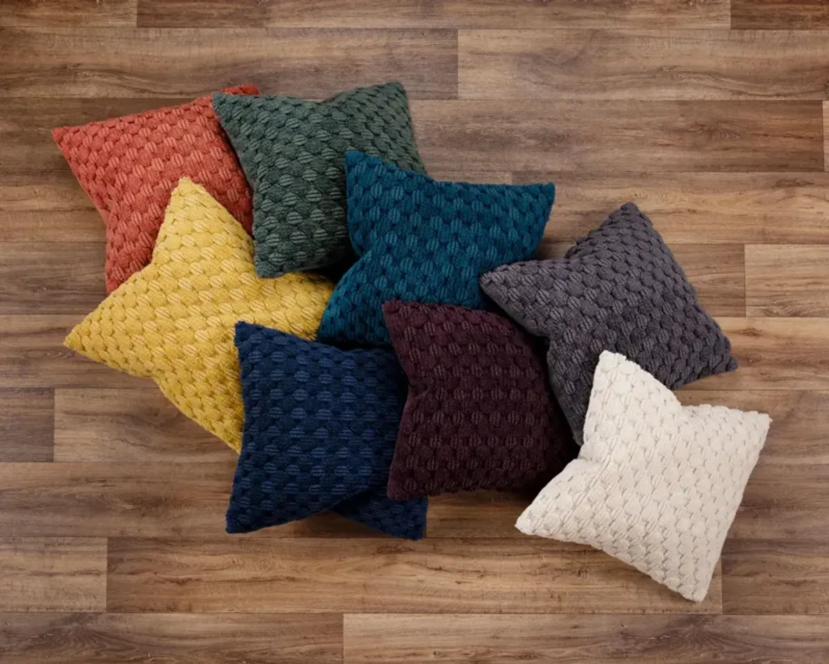 Rinna 20" X 20" Pillow - Yellow