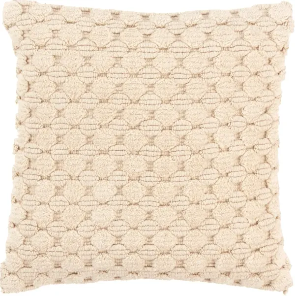 Rinna 20" X 20" Pillow - Natural
