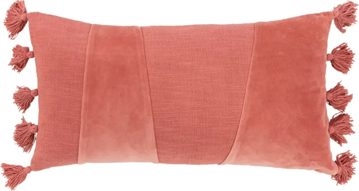 Annabelle 14" X 26" Pillow - Terracotta