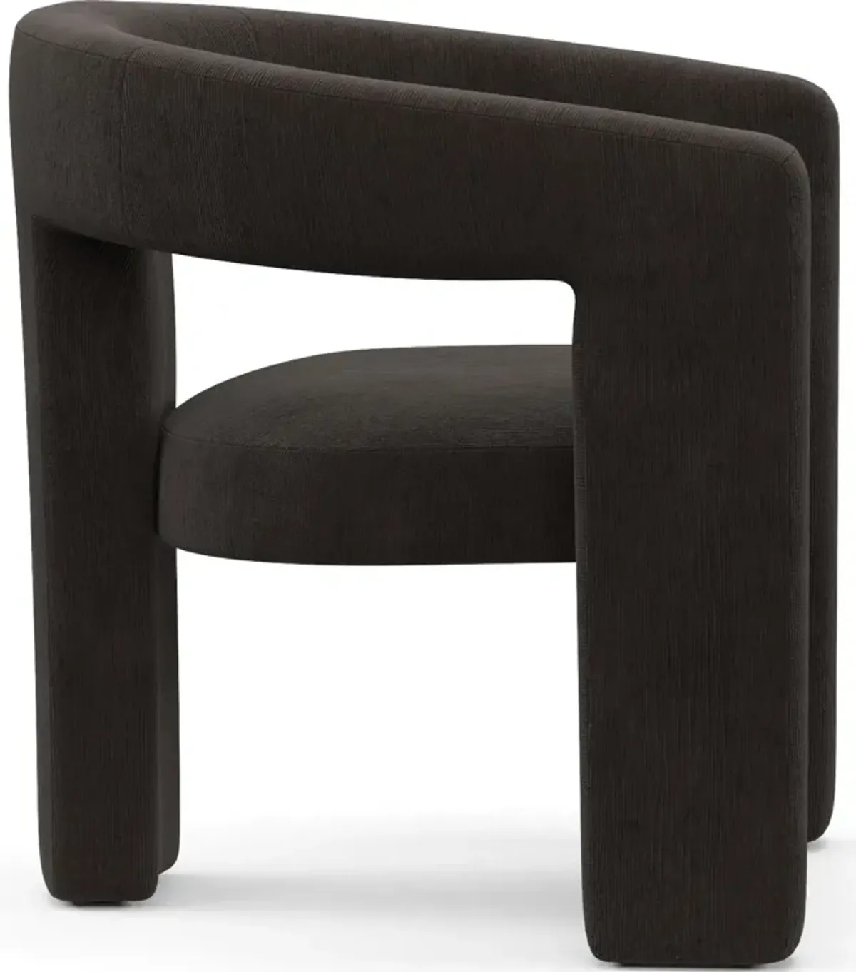 Rooney Accent Chair - Dark Brown