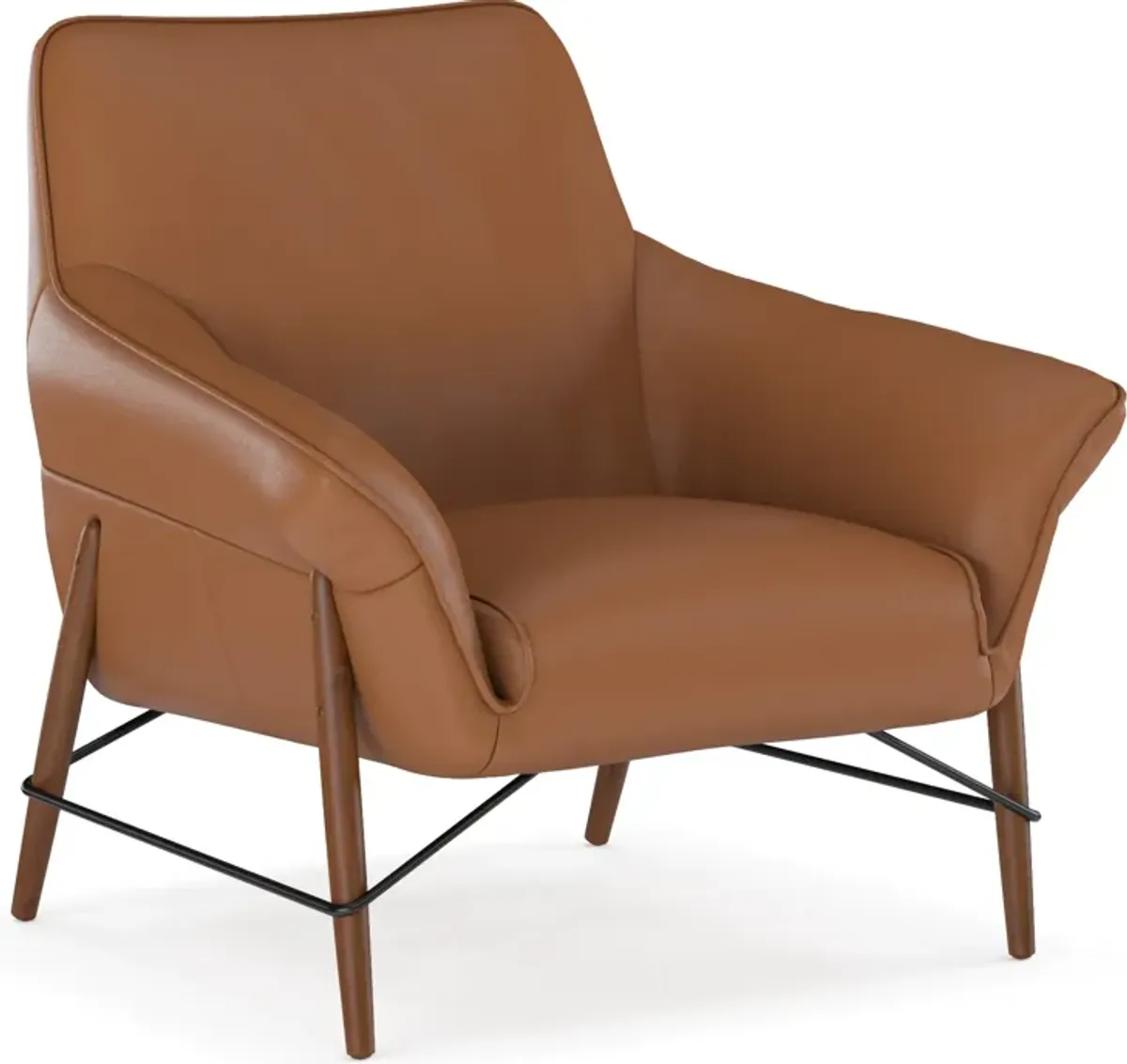 Fritz Accent Chair - Saddle