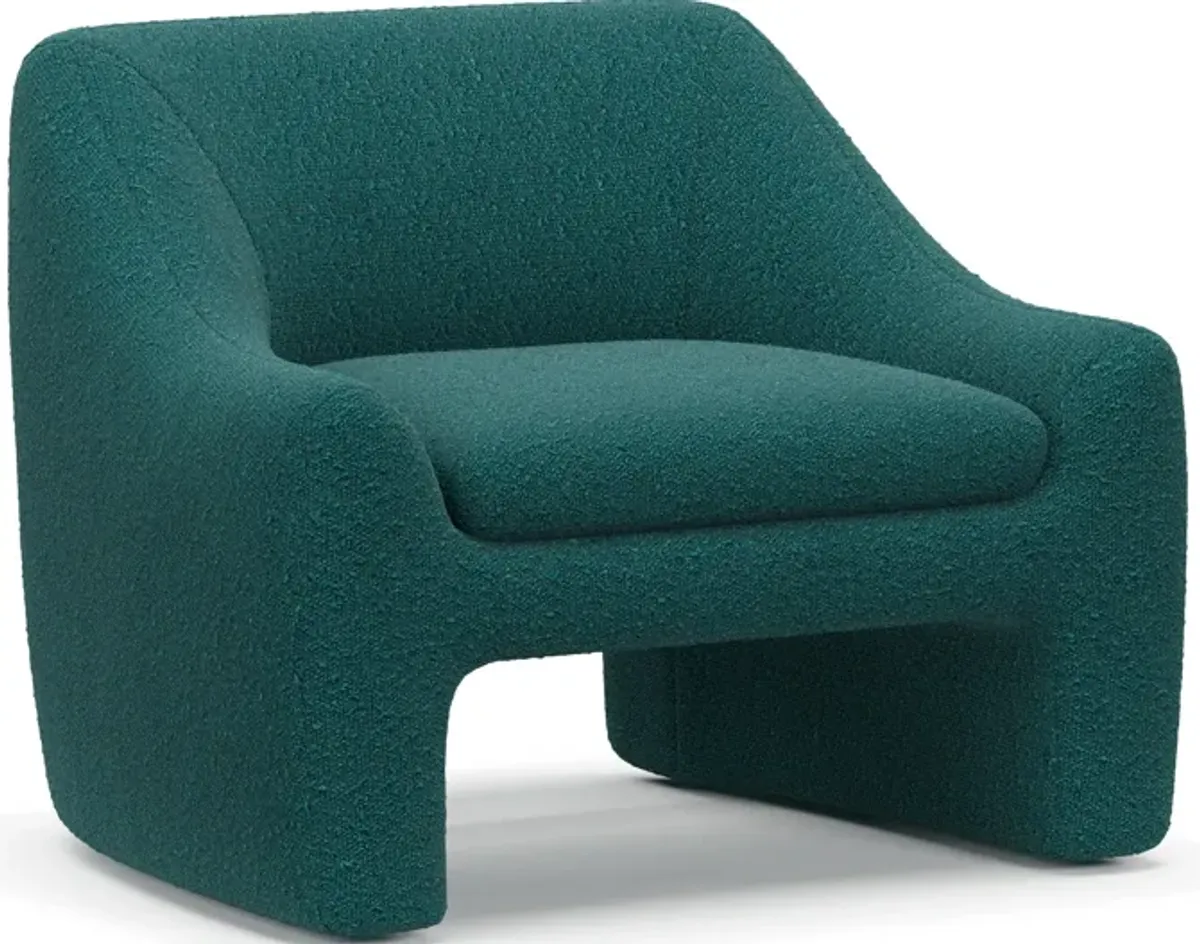 Mio Accent Chair - Peacock