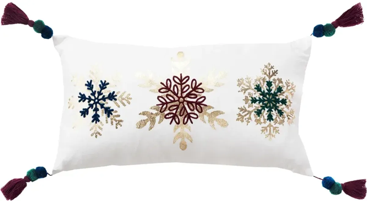 Snowflakes 14"x26" Pillow