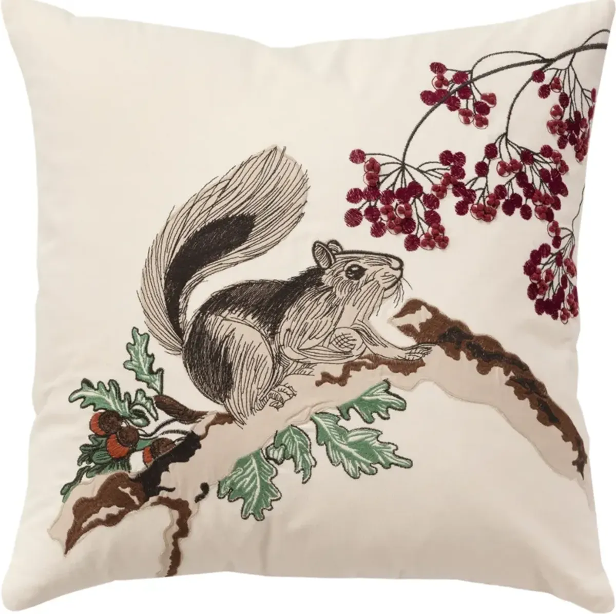 Squirrel 20"x20" Pillow