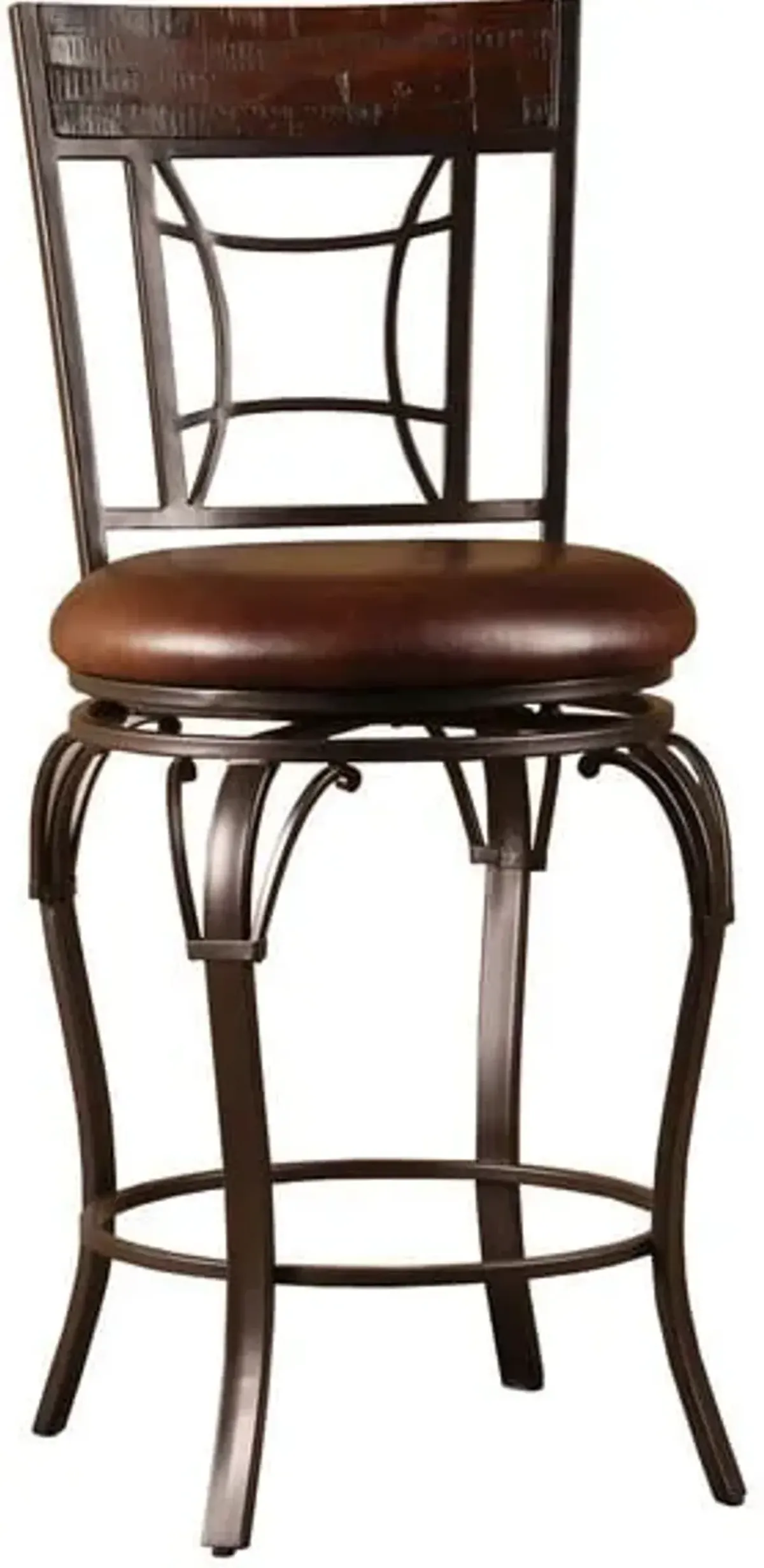 Tecton Swivel Counter-Height Stool