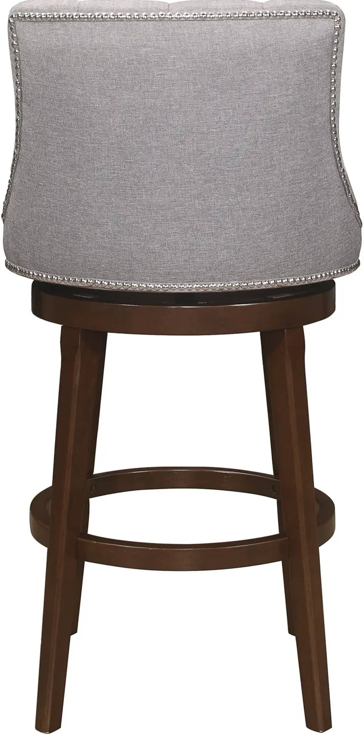 Rickton Swivel Bar Stool - Gray