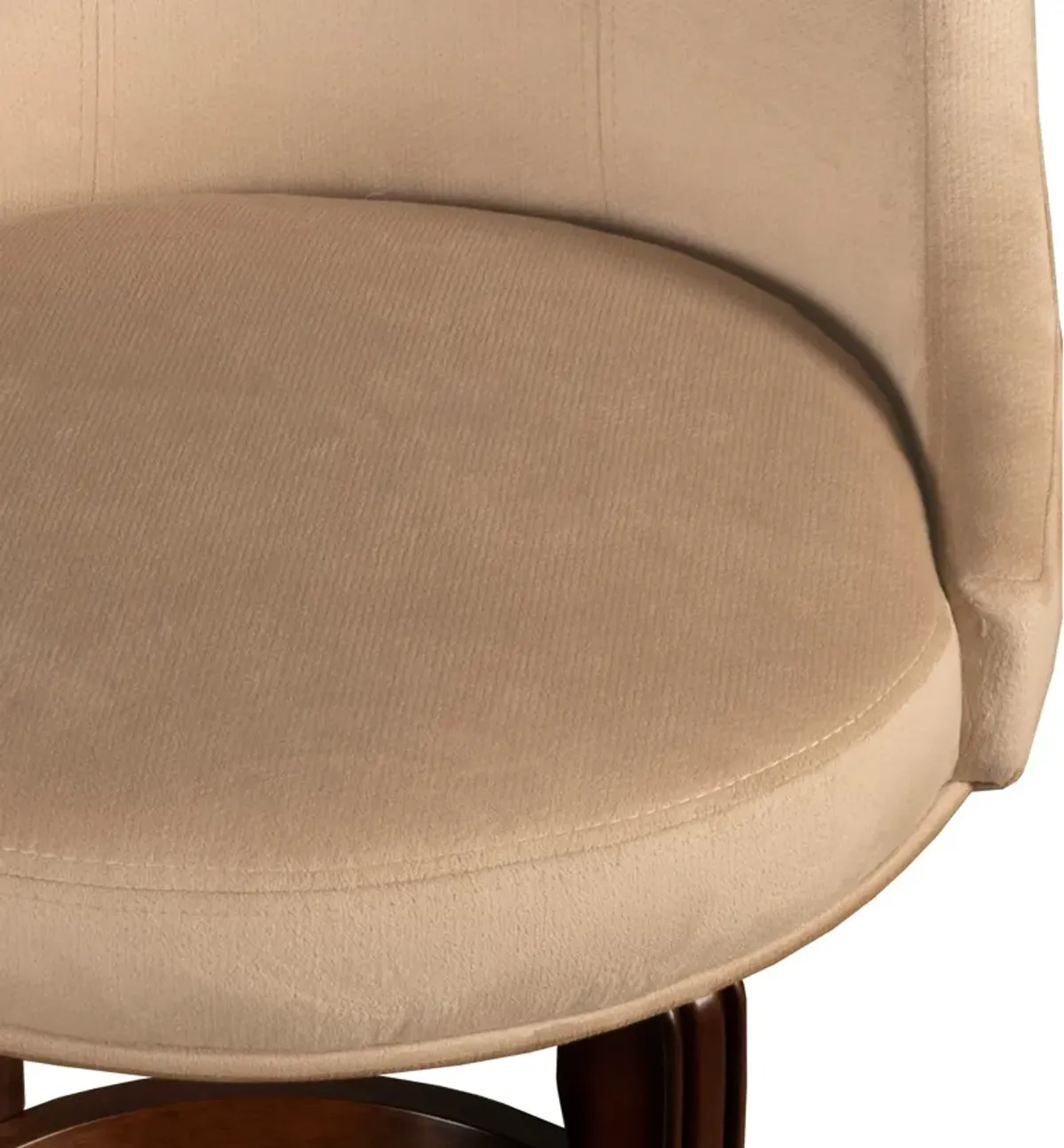 Nayeli Swivel Counter-Height Stool - Khaki
